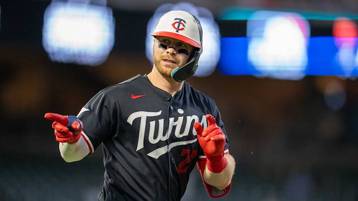 Aug 31, 2026; Minneapolis, Minnesota, USA; Minnesota Twins catcher Ryan Jeffers (27) celebrates hitting a three run home run against the Detroit Tigers in the fifth inning at Target Field. Mandatory Credit: Jesse Johnson-Imagn Images Aug 31, 2026; Minneapolis, Minnesota, USA; Minnesota Twins catcher Ryan Jeffers (27) celebrates hitting a three run home run against the Detroit Tigers in the fifth inning at Target Field. Mandatory Credit: Jesse Johnson-Imagn Images