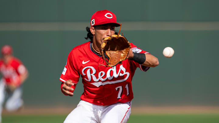 Cincinnati Reds shortstop Edwin Arroyo Cincinnati Reds shortstop Edwin Arroyo