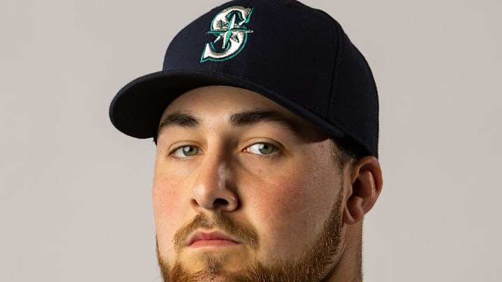 MLB Seattle Mariners first baseman Tyler Locklear in 2024. MLB Seattle Mariners first baseman Tyler Locklear in 2024.