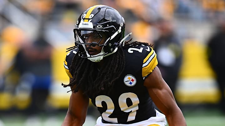 Pittsburgh Steelers safety Kyle Dugger Pittsburgh Steelers safety Kyle Dugger