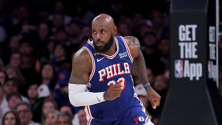 Philadelphia 76ers forward LeBron James is a solid prop target on Thursday night. Philadelphia 76ers forward LeBron James is a solid prop target on Thursday night.
