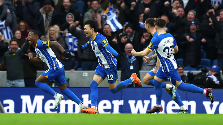 Kaoru Mitoma marcou nos acréscimos e garantiu a classificação do Brighton Kaoru Mitoma marcou nos acréscimos e garantiu a classificação do Brighton