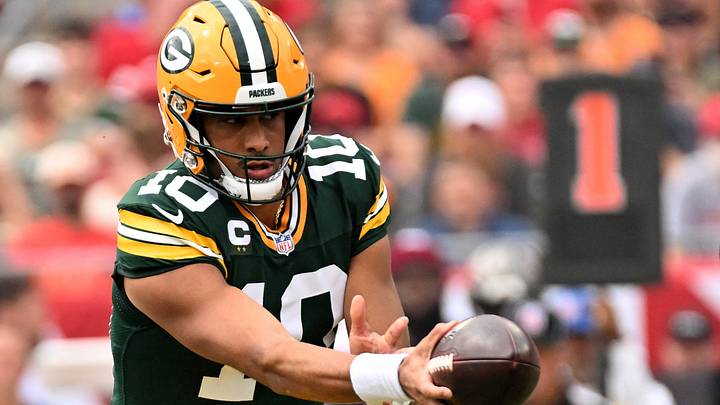 Green Bay Packers quarterback Jordan Love has excelled in the play-action game this season. Green Bay Packers quarterback Jordan Love has excelled in the play-action game this season.