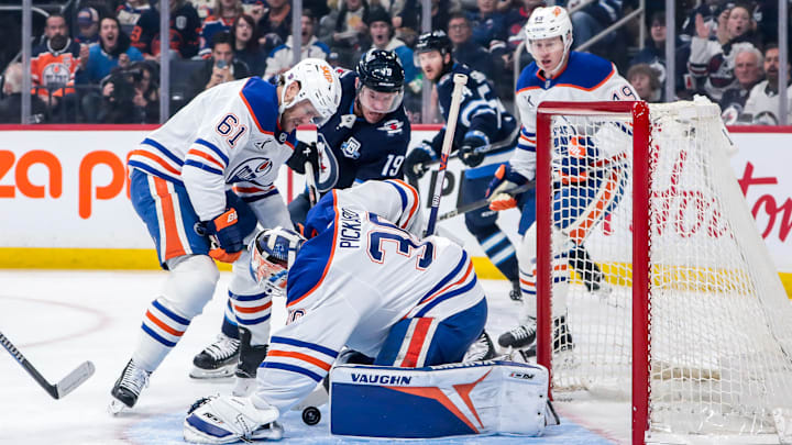 Edmonton Oilers v Winnipeg Jets