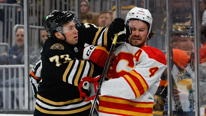 Calgary Flames v Boston Bruins