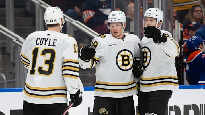Boston Bruins v Edmonton Oilers