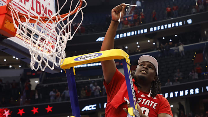 NC State basketball forward DJ Burns