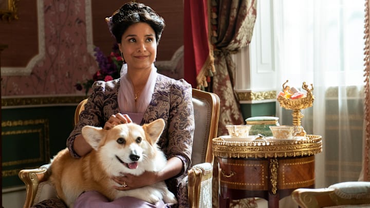 Bridgerton. Shelley Conn as Mary Sharma in episode 201 of Bridgerton. Cr. Liam Daniel/Netflix © 2022