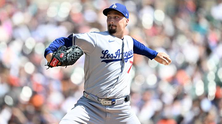 Aug 29, 2026; Detroit, Michigan, USA; Los Angeles Dodgers starting pitcher Blake Snell (7) throws a pitch against the Detroit Tigers in the first inning at Comerica Park. Mandatory Credit: Lon Horwedel-Imagn Images Aug 29, 2026; Detroit, Michigan, USA; Los Angeles Dodgers starting pitcher Blake Snell (7) throws a pitch against the Detroit Tigers in the first inning at Comerica Park. Mandatory Credit: Lon Horwedel-Imagn Images