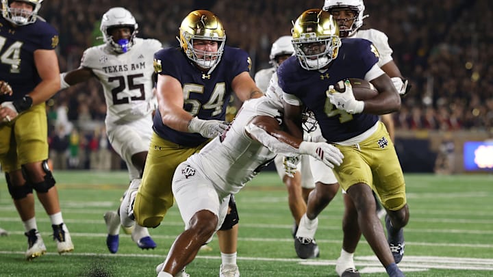 Jeremiyah Love, Texas A&M v Notre Dame Jeremiyah Love, Texas A&M v Notre Dame