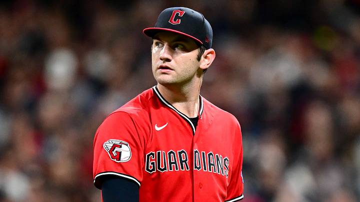 Cleveland Guardians pitcher Gavin Williams Cleveland Guardians pitcher Gavin Williams