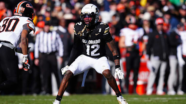 Colorado Buffaloes cornerback Travis Hunter Colorado Buffaloes cornerback Travis Hunter