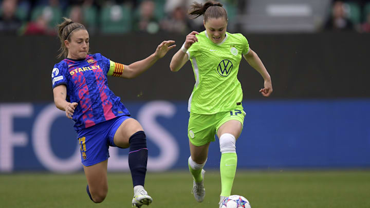 Ewa Pajor, do Wolfsburg, é artilheira da Liga dos Campeões, com oito gols na atual temporada