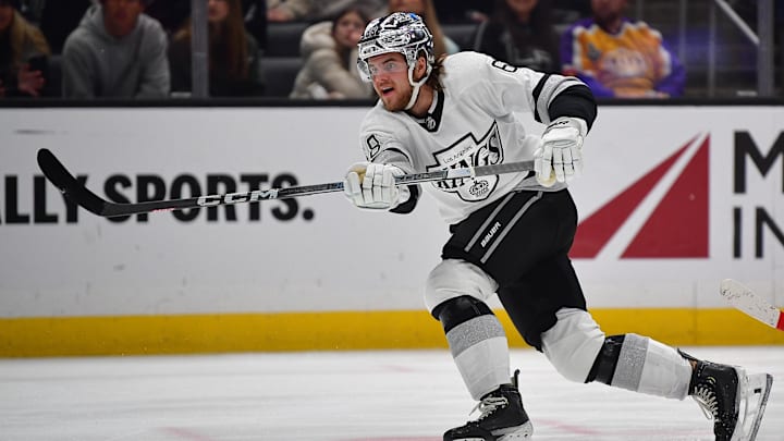Samuel Fagemo, Los Angeles Kings Mandatory Credit: Gary A. Vasquez-Imagn Images