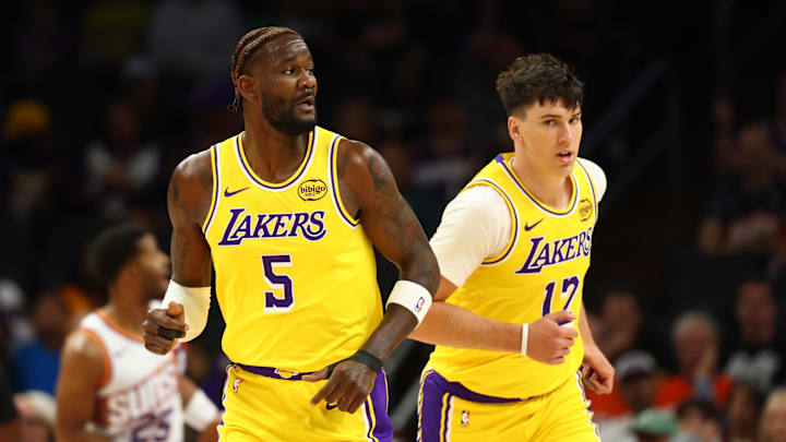 Los Angeles Lakers, Jake LaRavia, Marcus Smart, Deandre Ayton Los Angeles Lakers, Jake LaRavia, Marcus Smart, Deandre Ayton