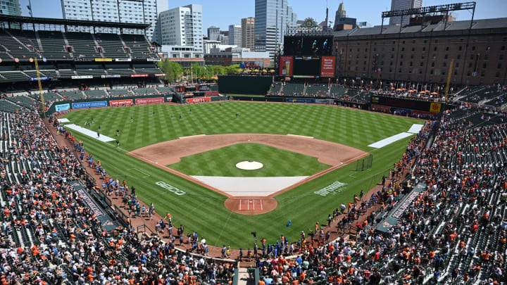 Apr 28, 2024; Baltimore, Maryland, USA; A general view of the field Apr 28, 2024; Baltimore, Maryland, USA; A general view of the field
