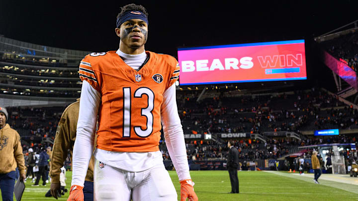 WR Tyler Scott is one of three Bears rookies on thin ice after his first NFL season. 