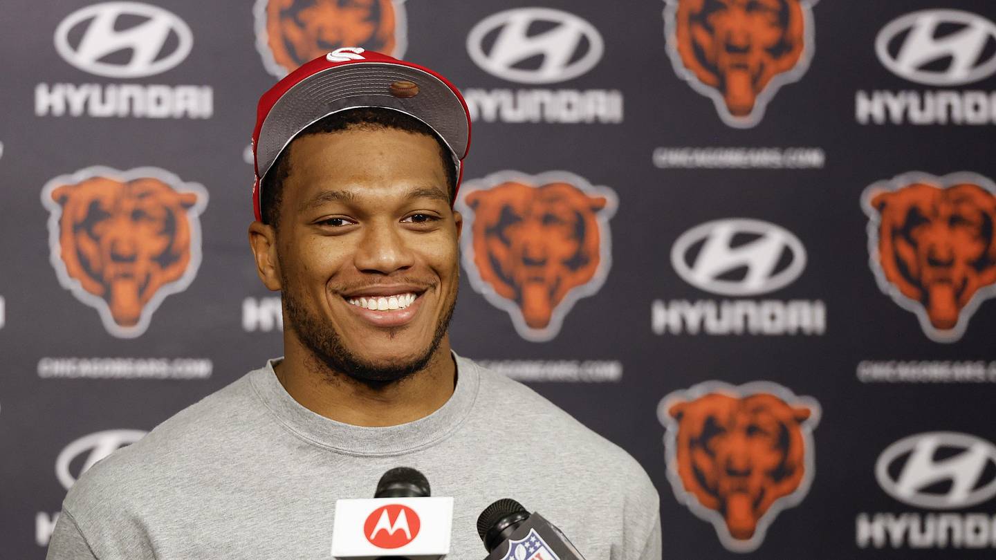 DJ Moore Celebrated Bears Extension in Hilarious Way