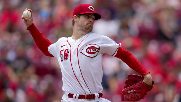 Cincinnati Reds pitcher Levi Stoudt