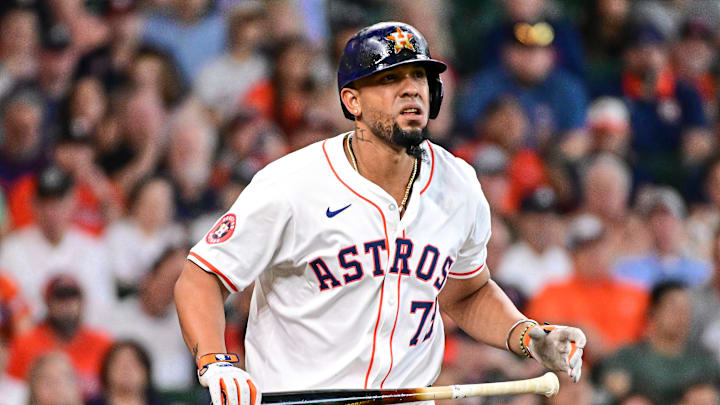 Houston Astros infielder Jose Abreu