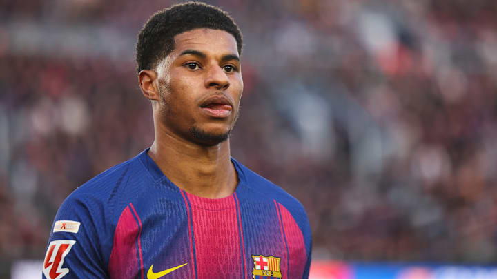 Marcus Rashford a marqué 10 buts avec le Barça.