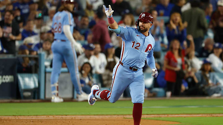 Division Series - Philadelphia Phillies v Los Angeles Dodgers - Game Three Division Series - Philadelphia Phillies v Los Angeles Dodgers - Game Three