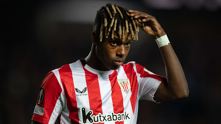 Nico Williams was coy when asked about his future