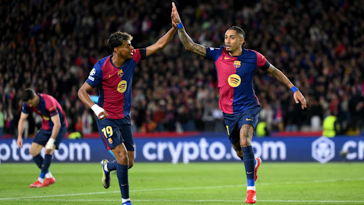 Lamine Yamal et Raphinha sont deux joueurs essentiels pour le FC Barcelone cette saison 