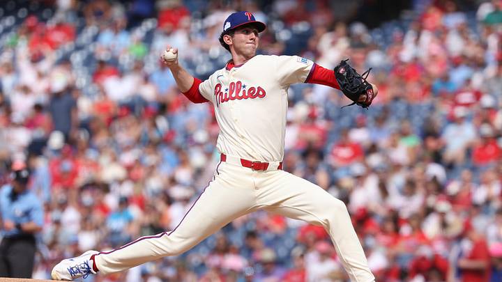 Philadelphia Phillies pitcher Andrew Painter. Philadelphia Phillies pitcher Andrew Painter.