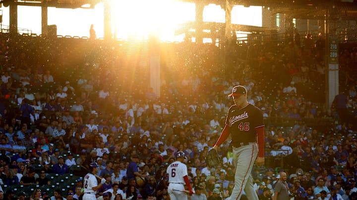 Washington Nationals v Chicago Cubs