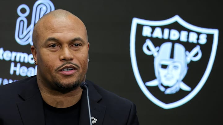 Las Vegas Raiders Introduce Antonio Pierce As Head Coach, Tom Telesco As General Manager