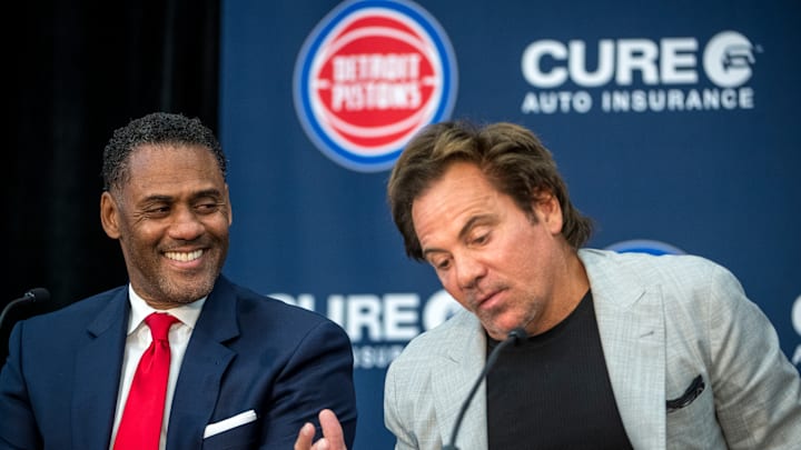 Detroit Pistons Introduce First NBA Draft First Overall Pick Cade Cunningham