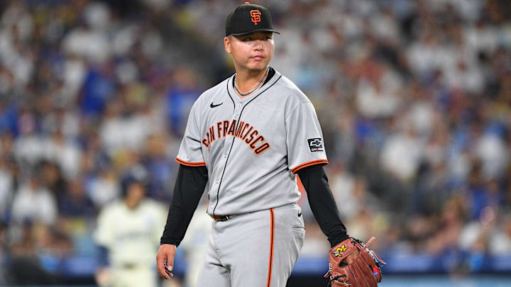 MLB: SEP 20 Giants at Dodgers MLB: SEP 20 Giants at Dodgers