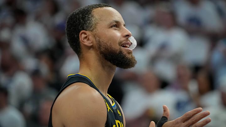 Golden State Warriors star Steph Curry will miss Thursday's Game 5 as he continues to recover from a hamstring strain.