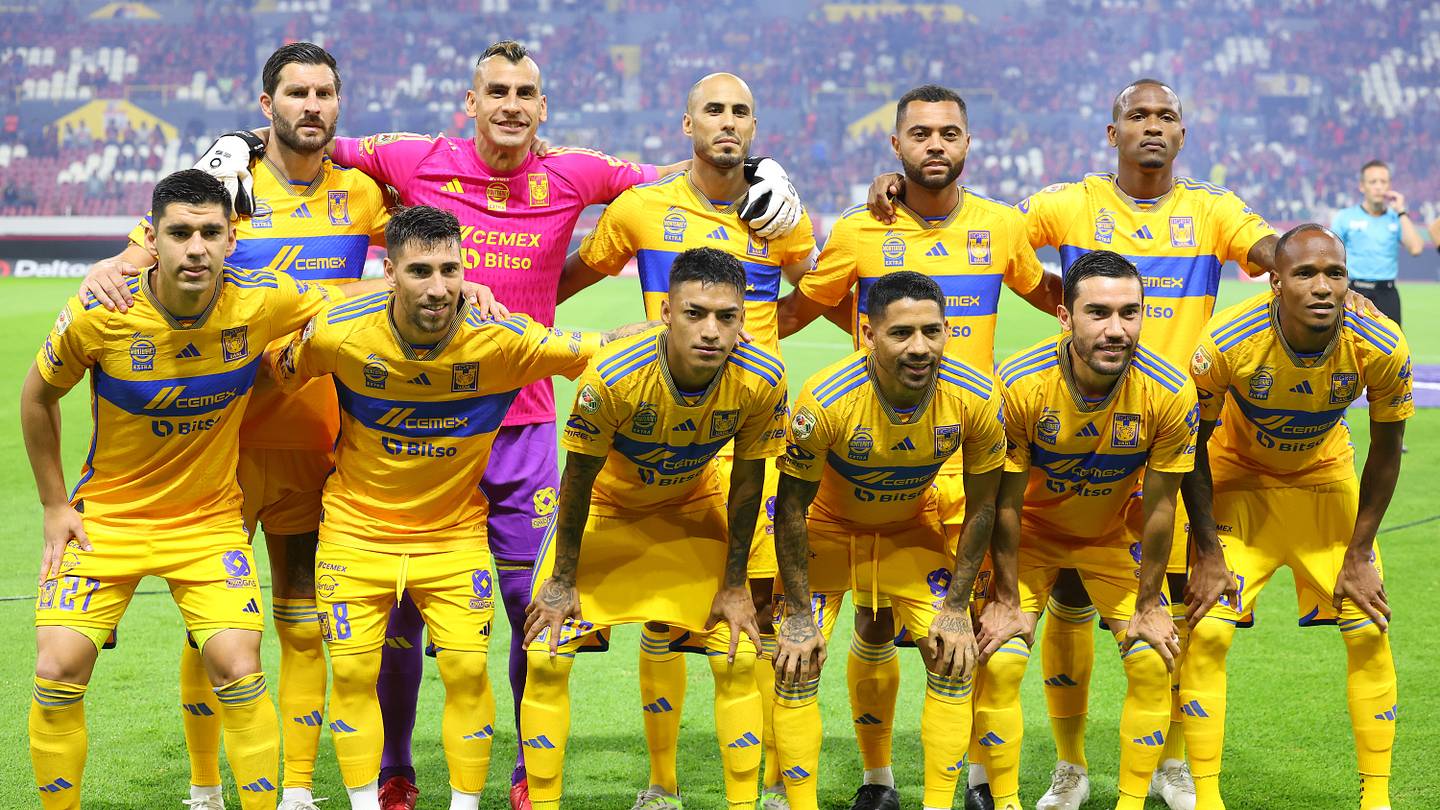 La posible alineación titular de los Tigres UANL vs Atlas en la Jornada ...