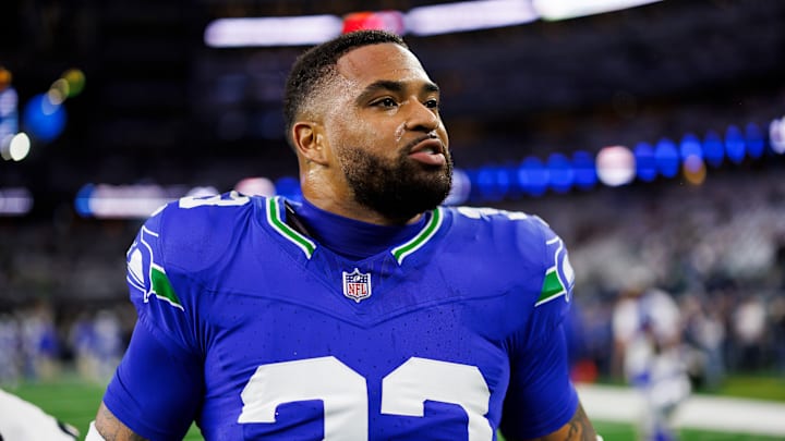 Jamal Adams with the Seattle Seahawks