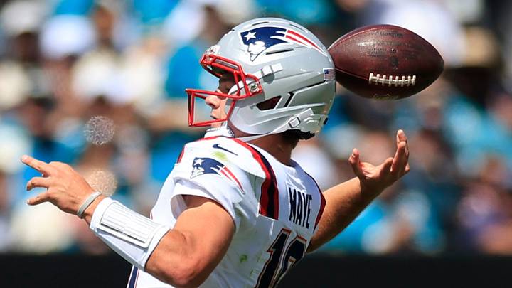 New England Patriots quarterback Drake Maye New England Patriots quarterback Drake Maye