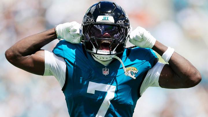Jacksonville Jaguars wide receiver Brian Thomas Jr. Jacksonville Jaguars wide receiver Brian Thomas Jr.