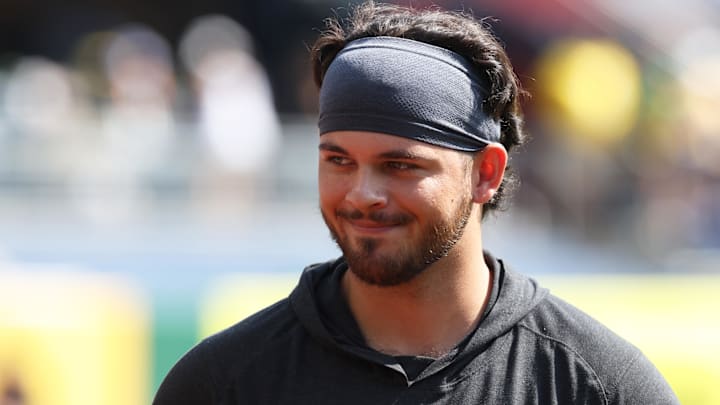 Pittsburgh Pirates pitcher Jared Jones.