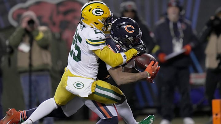 The dramatic overtime close to the last Bears and Packers game with DJ Moore winning it on a 46-yarder.
