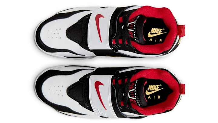 deion sanders red shoes