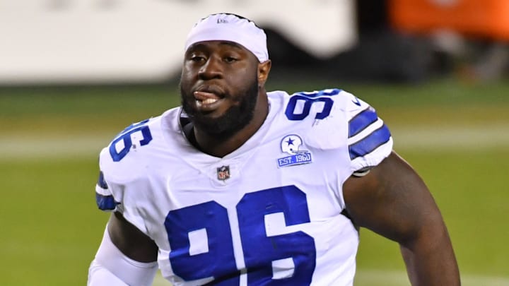 Neville Gallimore made the Cowboys' initial 53-man roster, but he's still at risk of being cut.