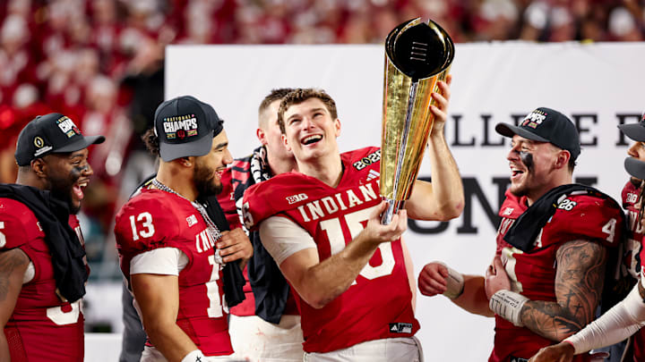 Fernando Mendoza’s fourth-quarter touchdown run that helped seal Indiana’s championship victory will go down in college football history.
