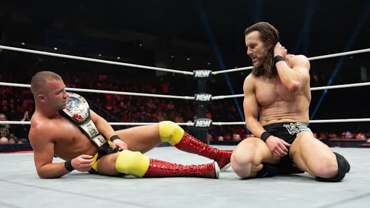 Daniel Garcia and Adam Cole on Collision
