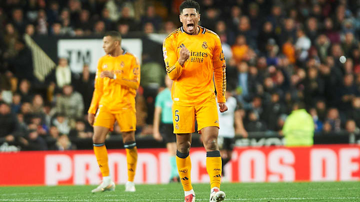 Jude Bellingham's winner sent Real Madrid to the top of La Liga.