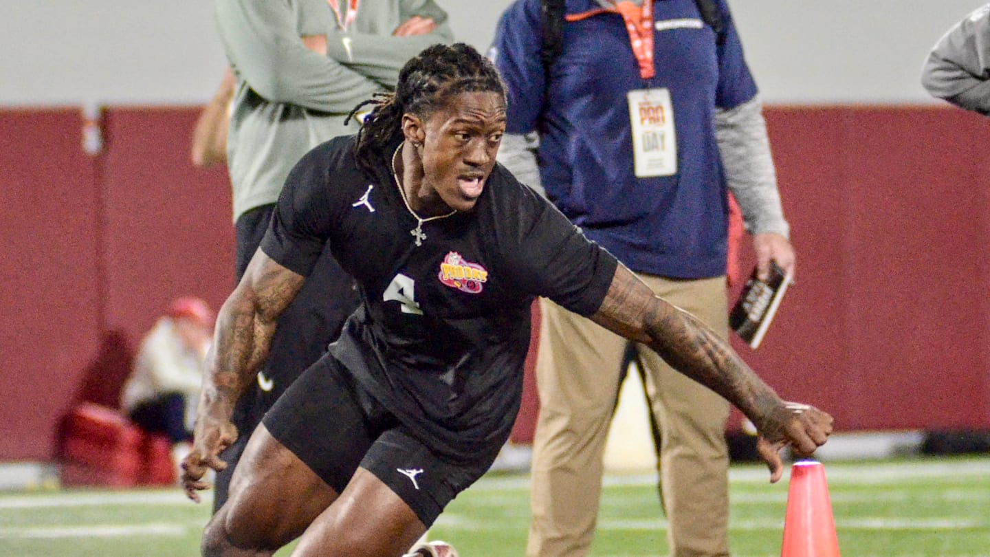 Former Oklahoma WR Deion Burks Selected With Fourth-to-Last Pick in NFL Draft