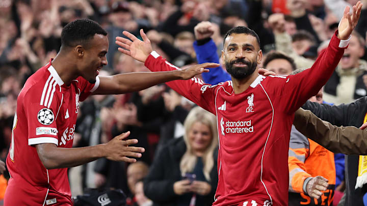 Salah tem um gol e uma assistência em seis jogos na atual edição da Liga dos Campeões Salah tem um gol e uma assistência em seis jogos na atual edição da Liga dos Campeões