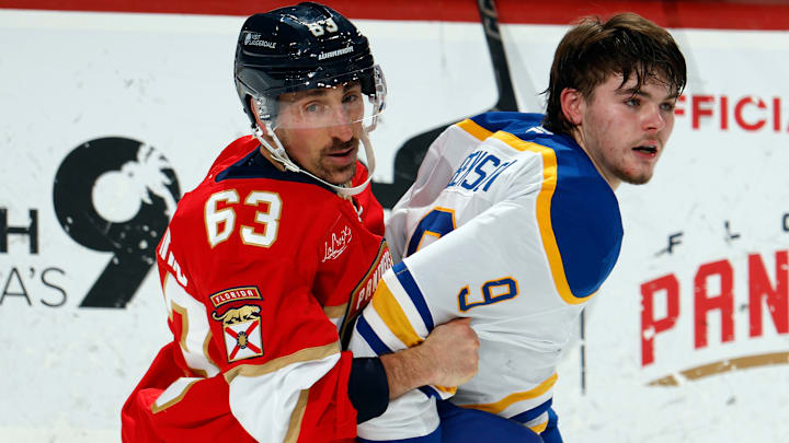 Buffalo Sabres forward Zach Benson