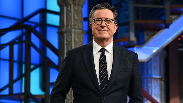 The Late Show with Stephen Colbert during Thursday’s March 9, 2023 show.