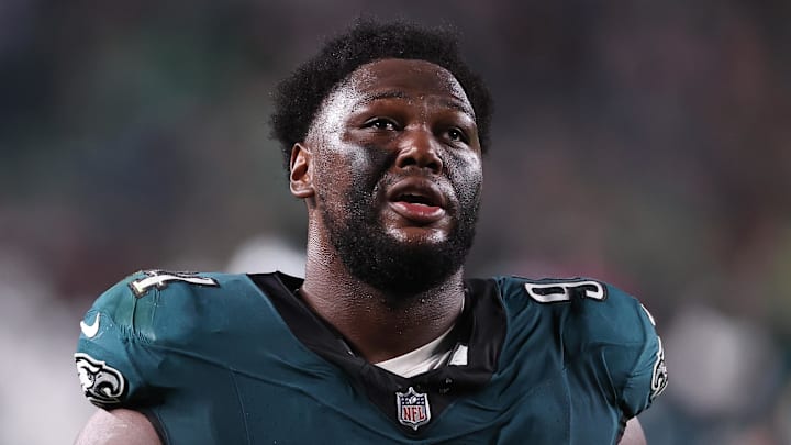 Philadelphia Eagles defensive tackle Byron Young Philadelphia Eagles defensive tackle Byron Young